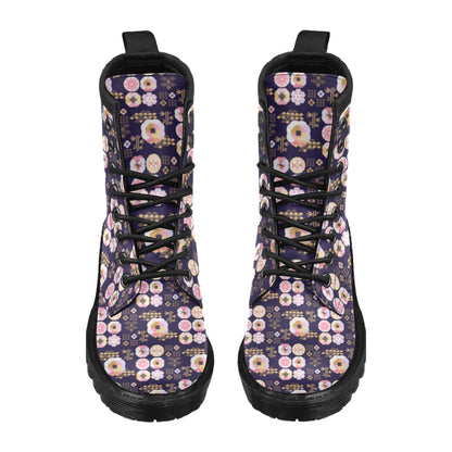 Sakura Japan Style Print Design LKS302 Women's Boots