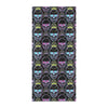 Skull 3D Colorful Print Design LKS309 Beach Towel 32" x 71"