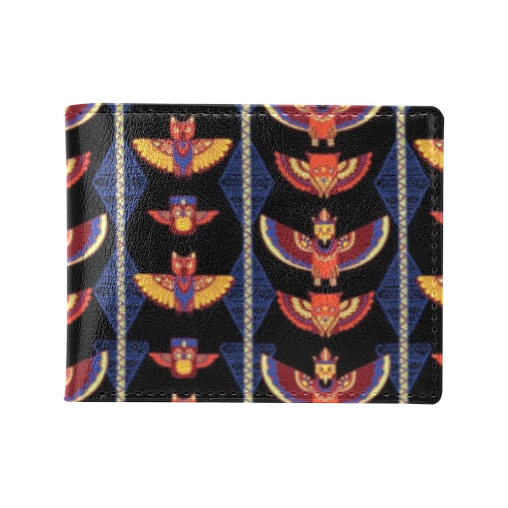 Totem Print Design LKS301 Men's ID Card Wallet