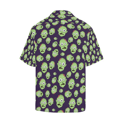 Zombie Print Design LKS303 Men's Hawaiian Shirt