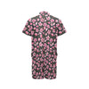 Apple blossom Pattern Print Design AB03 Men's Romper