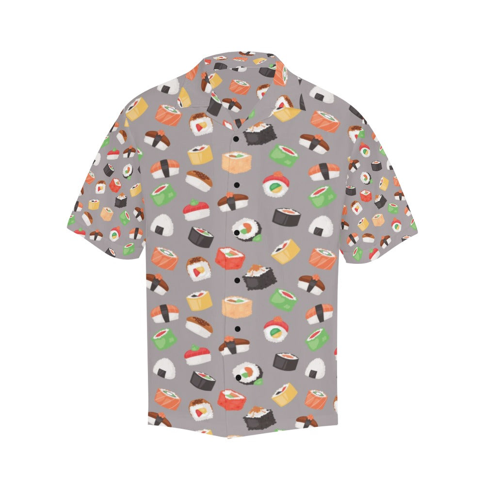 Sushi Print Design LKS307 Men's Hawaiian Shirt
