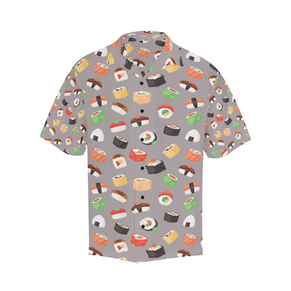 Sushi Print Design LKS307 Men's Hawaiian Shirt