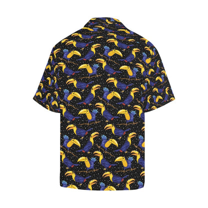 Toucan Print Design LKS307 Men's Hawaiian Shirt