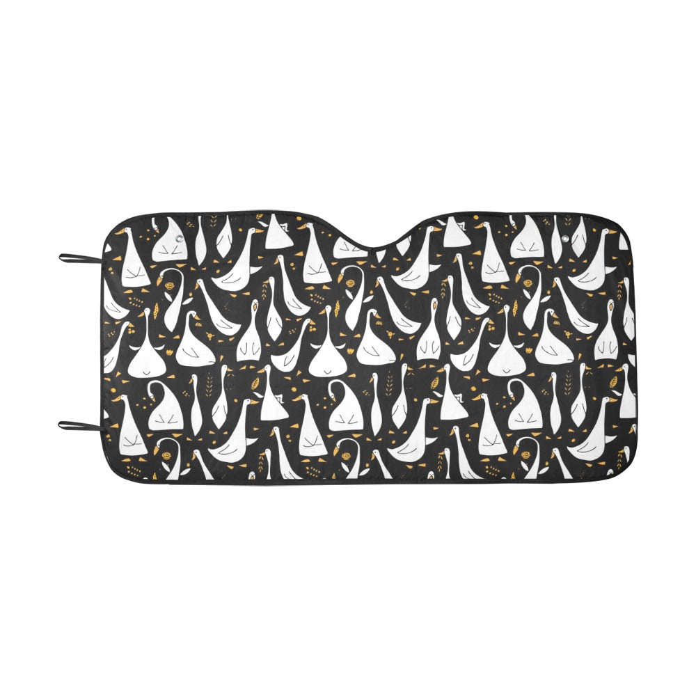 Goose Print Design LKS401 Car front Windshield Sun Shade
