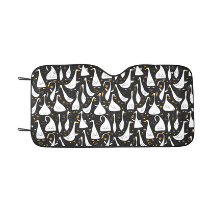 Goose Print Design LKS401 Car front Windshield Sun Shade