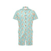 Angel Pattern Print Design 01 Men's Romper