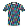 Surfboard Colorful Print Design LKS302 Men's All Over Print T-shirt