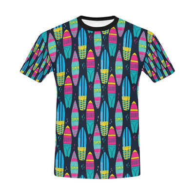 Surfboard Colorful Print Design LKS302 Men's All Over Print T-shirt