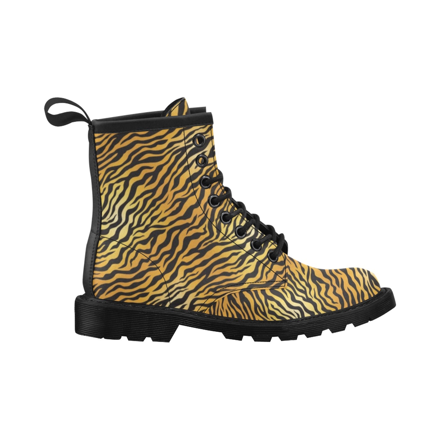 Tiger Print Design LKS302 Women's Boots