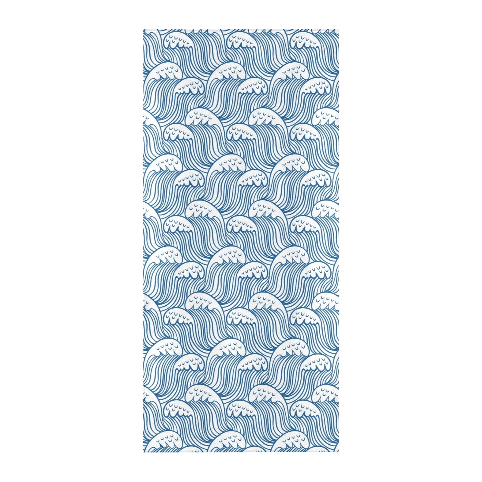 Wave Print Design LKS306 Beach Towel 32" x 71"