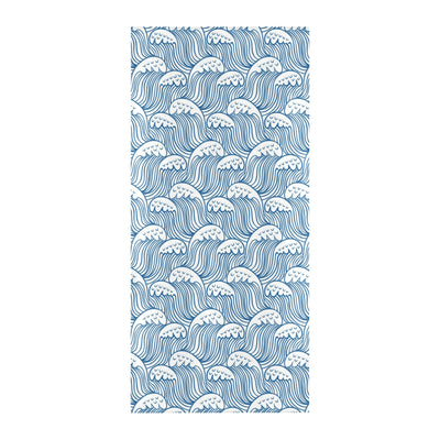 Wave Print Design LKS306 Beach Towel 32" x 71"