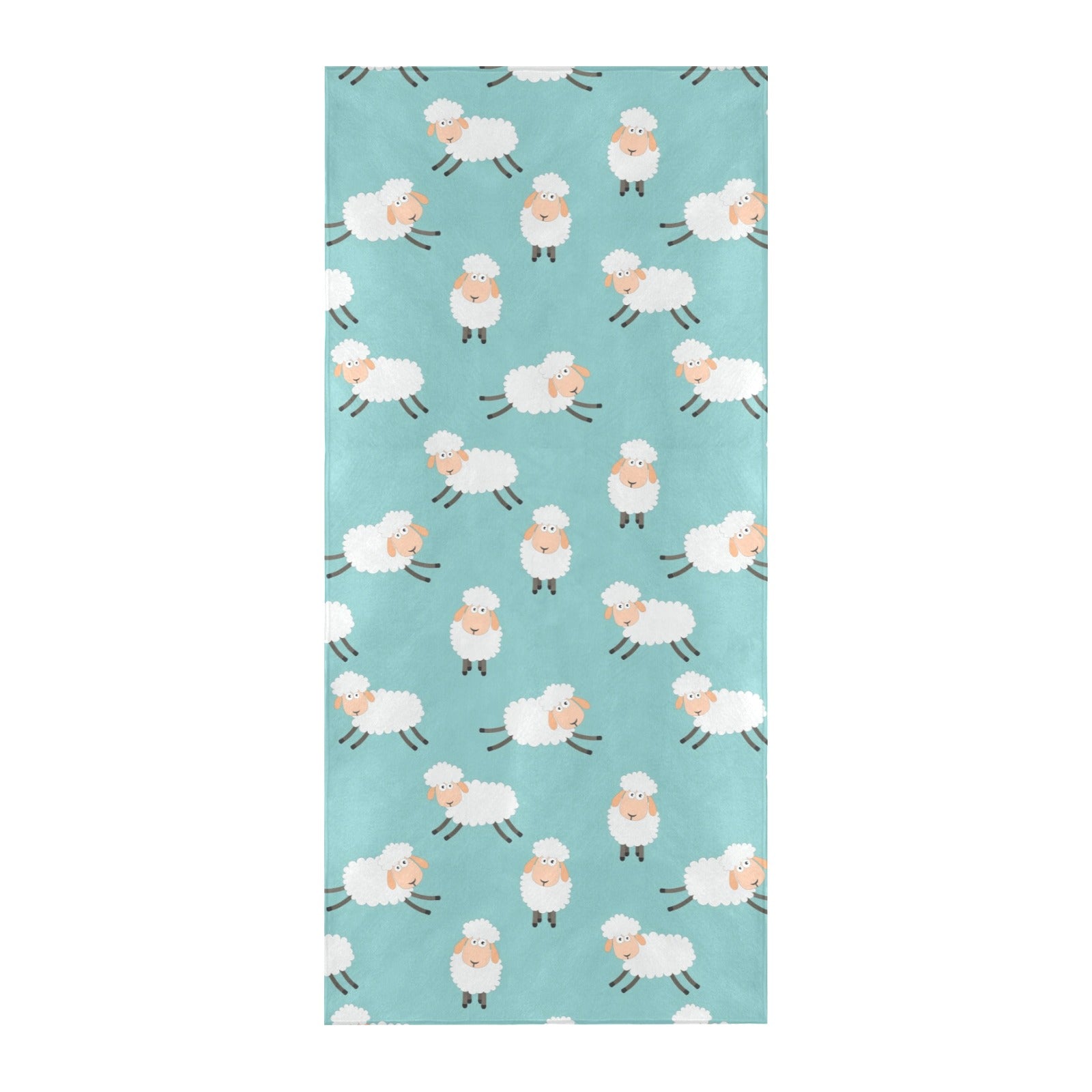 Sheep Print Design LKS406 Beach Towel 32" x 71"