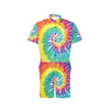 Tie Dye Men's Romper