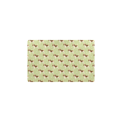 Beagle Pattern Print Design 07 Kitchen Mat