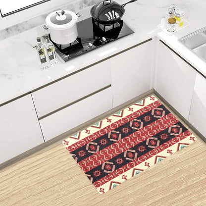 Navajo Pattern Print Design A05 Kitchen Mat