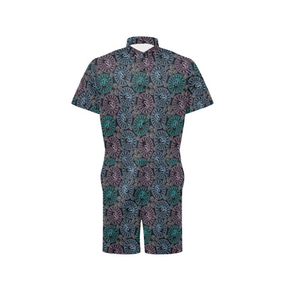 Eye of Horus Ethnic Pattern Men's Romper