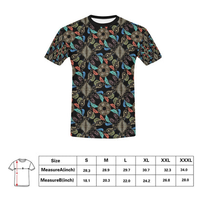 Ancient Greek Print Design LKS308 Men's All Over Print T-shirt
