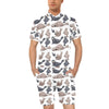 Sea Lion Pattern Print Design 02 Men's Romper