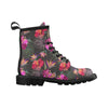 Hibiscus Pattern Print Design HB014 Women's Boots