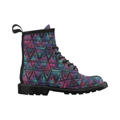 Tribal aztec Dark Multicolor Women's Boots