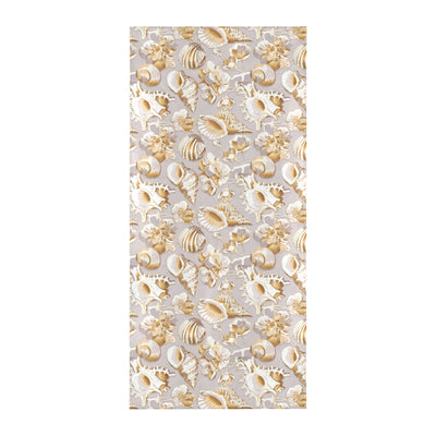 Seashell Print Design LKS309 Beach Towel 32" x 71"