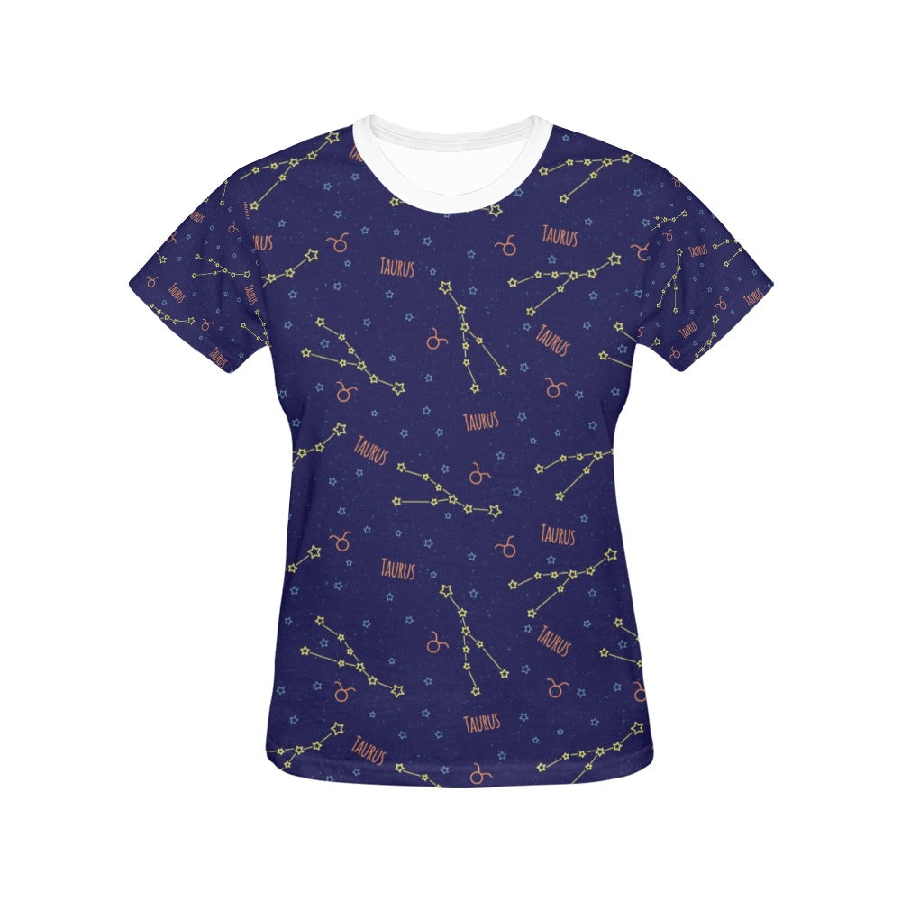 Taurus Print Design LKS301 Women's  T-shirt