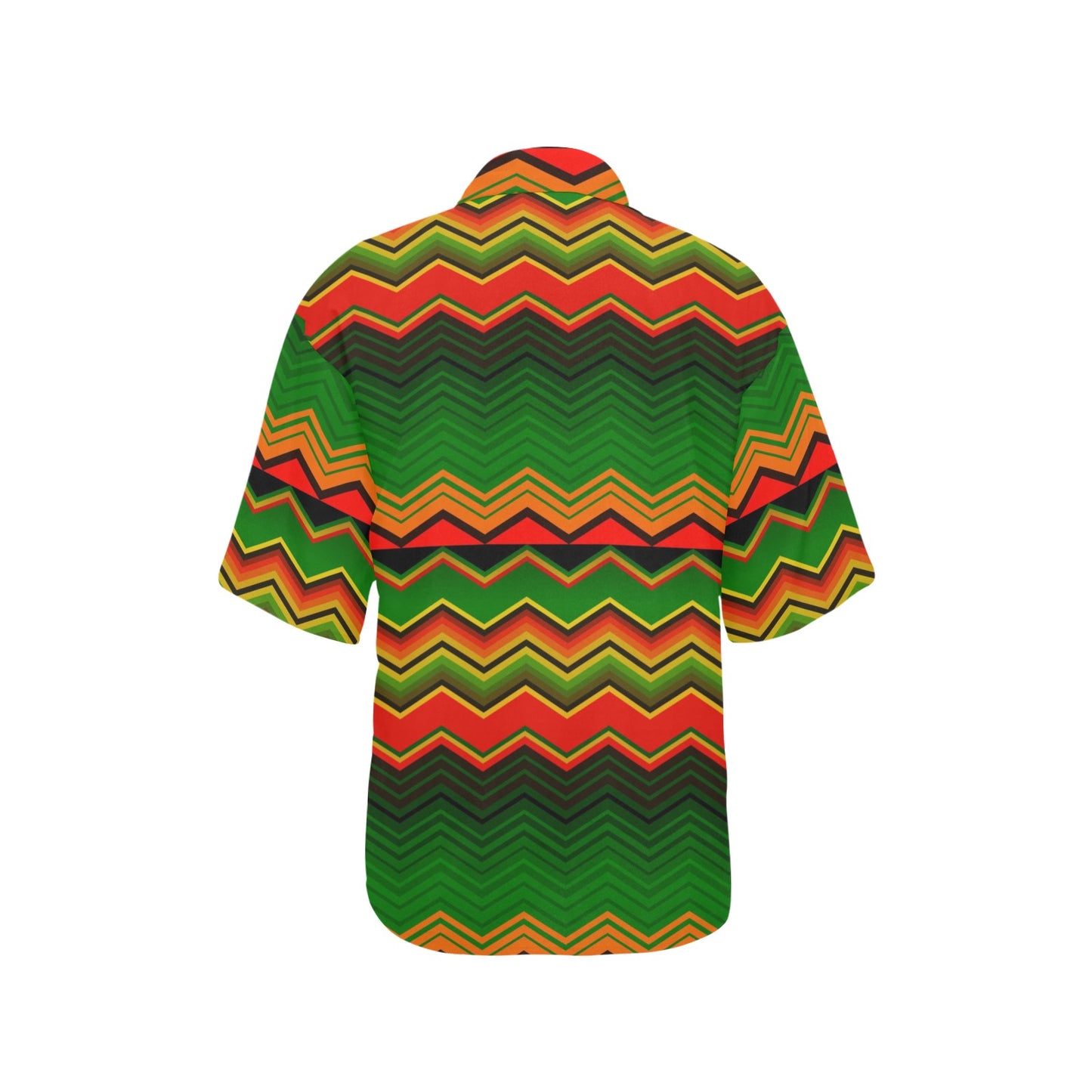Serape Print Design LKS306 Women's Hawaiian Shirt