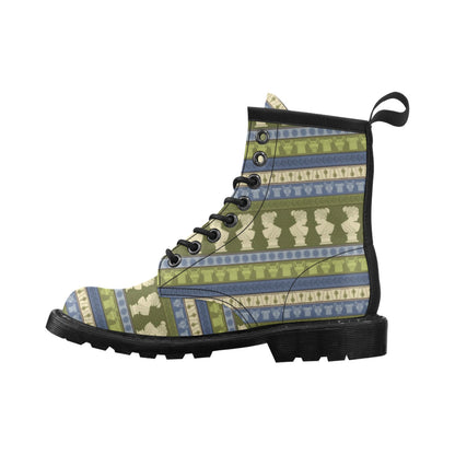 Ancient Greek Statue Print Design LKS301 Women's Boots