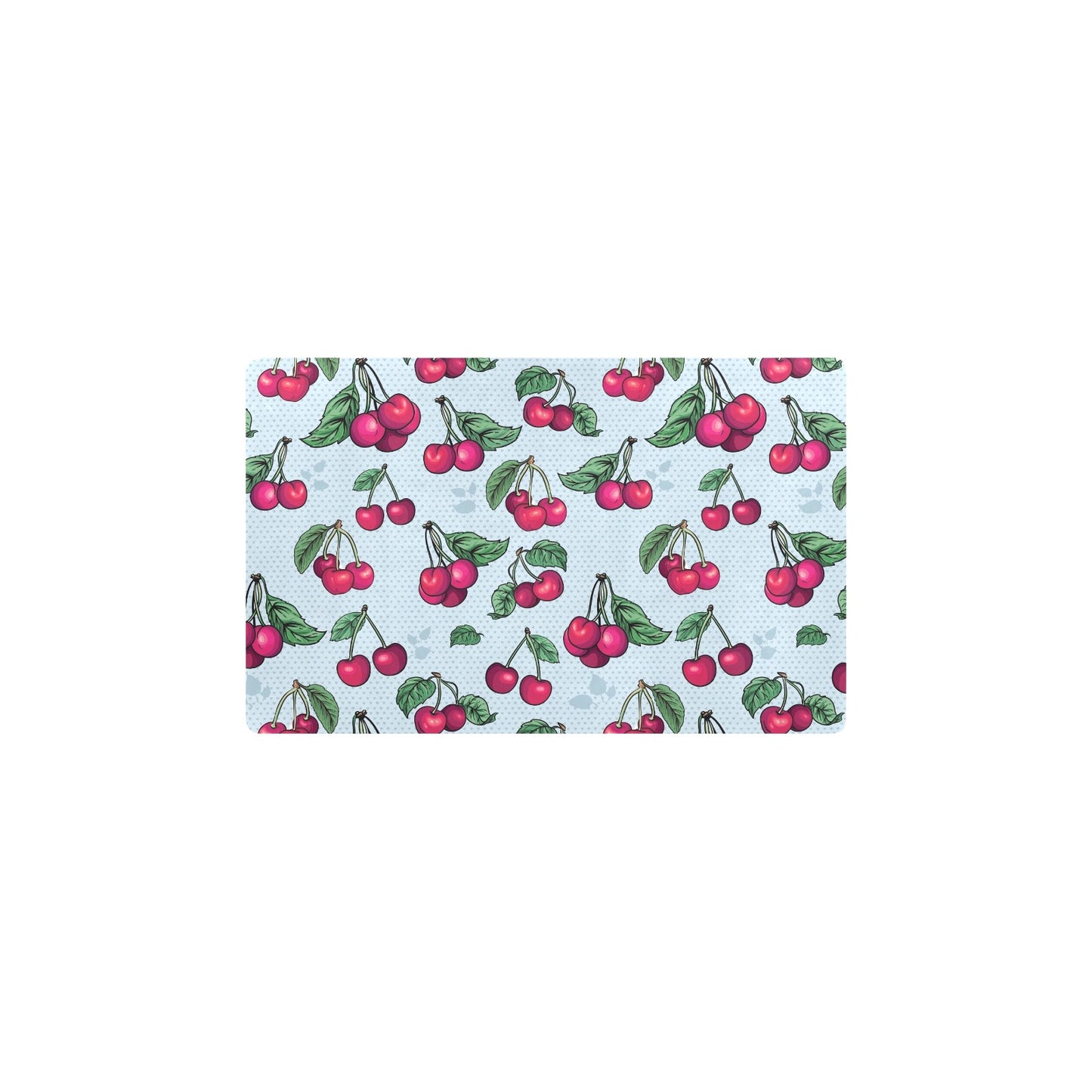 Cherry Pattern Print Design CH01 Kitchen Mat