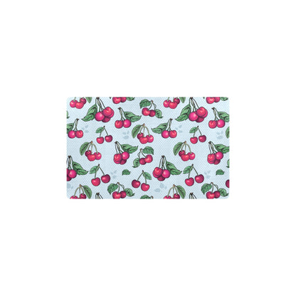 Cherry Pattern Print Design CH01 Kitchen Mat