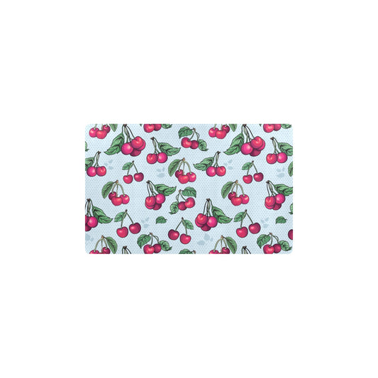 Cherry Pattern Print Design CH01 Kitchen Mat