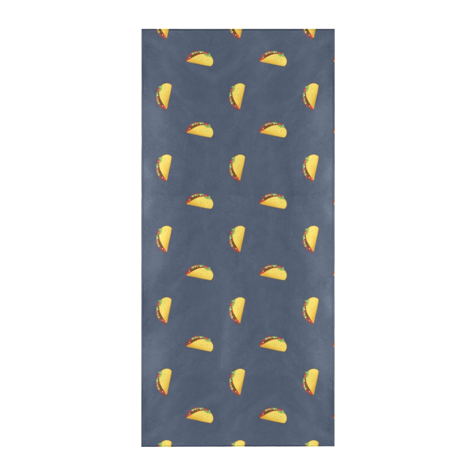 Taco Print Design LKS305 Beach Towel 32" x 71"