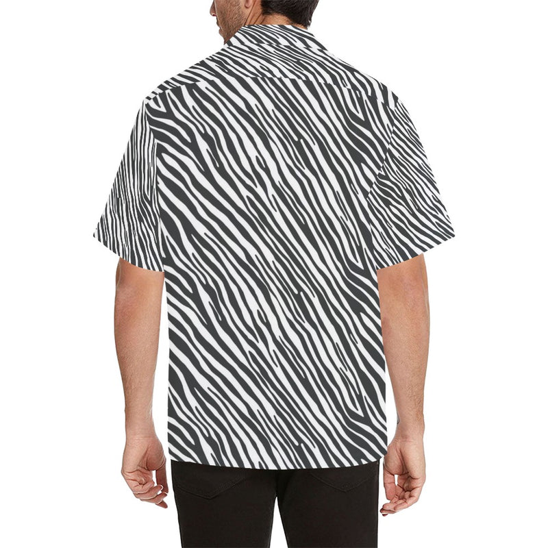 Zebra Classic Print Design LKS302 Men's Hawaiian Shirt