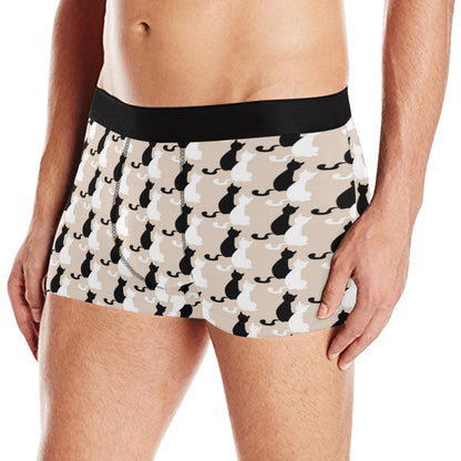 Cat Pattern Print Design 04 Men's Boxer Briefs