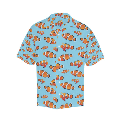 Clownfish Pattern Print Design 01 Men's Hawaiian Shirt