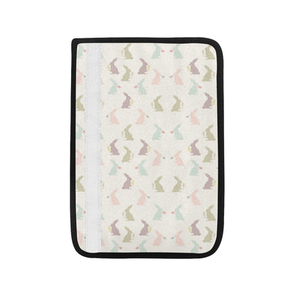 Bunny Pattern Print Design 05 Car Seat Belt Cover