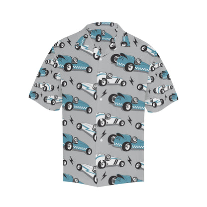 Racing Vintage Pattern Print Design A02 Men's Hawaiian Shirt