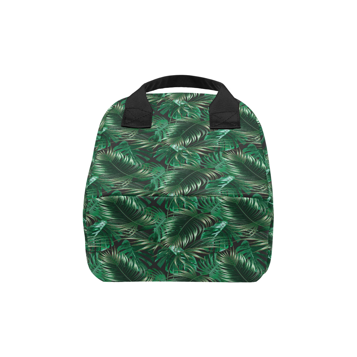 Tropical Flower Pattern Print Design TF012 Insulated Lunch Bag