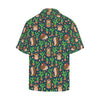 Hedgehog Cactus Pattern Print Design 04 Men's Hawaiian Shirt