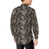 Paisley Mandala Design Print Men's Long Sleeve Shirt