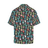 Cactus Pattern Print Design 02 Men's Hawaiian Shirt