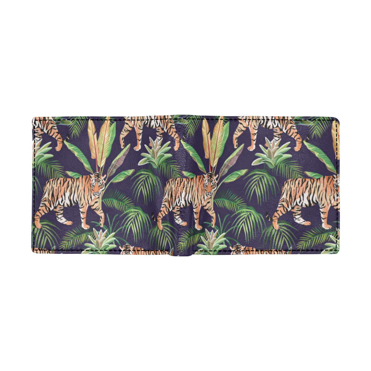 Tiger Jungle Men's ID Card Wallet