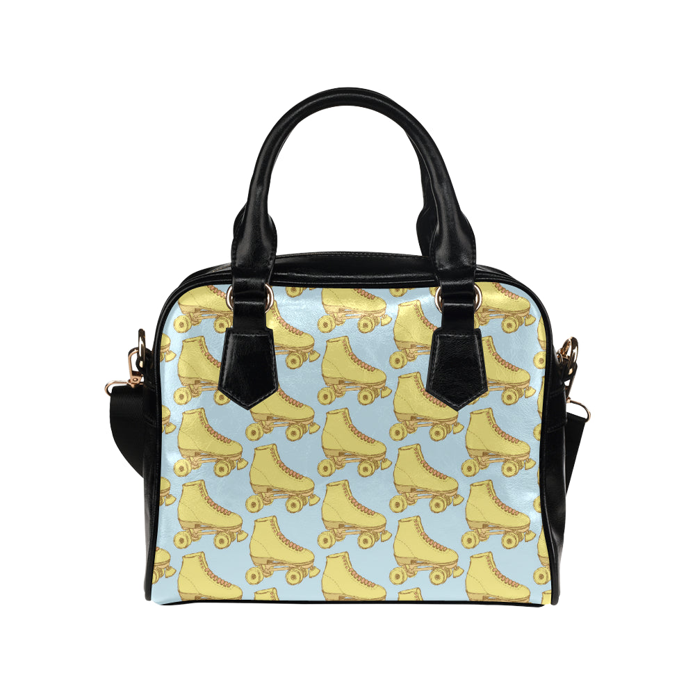 Roller skate Pattern Print Design A03 Shoulder Handbag
