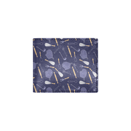 Cooking Kitchen Tools Pattern Print Design 04 Men's ID Card Wallet