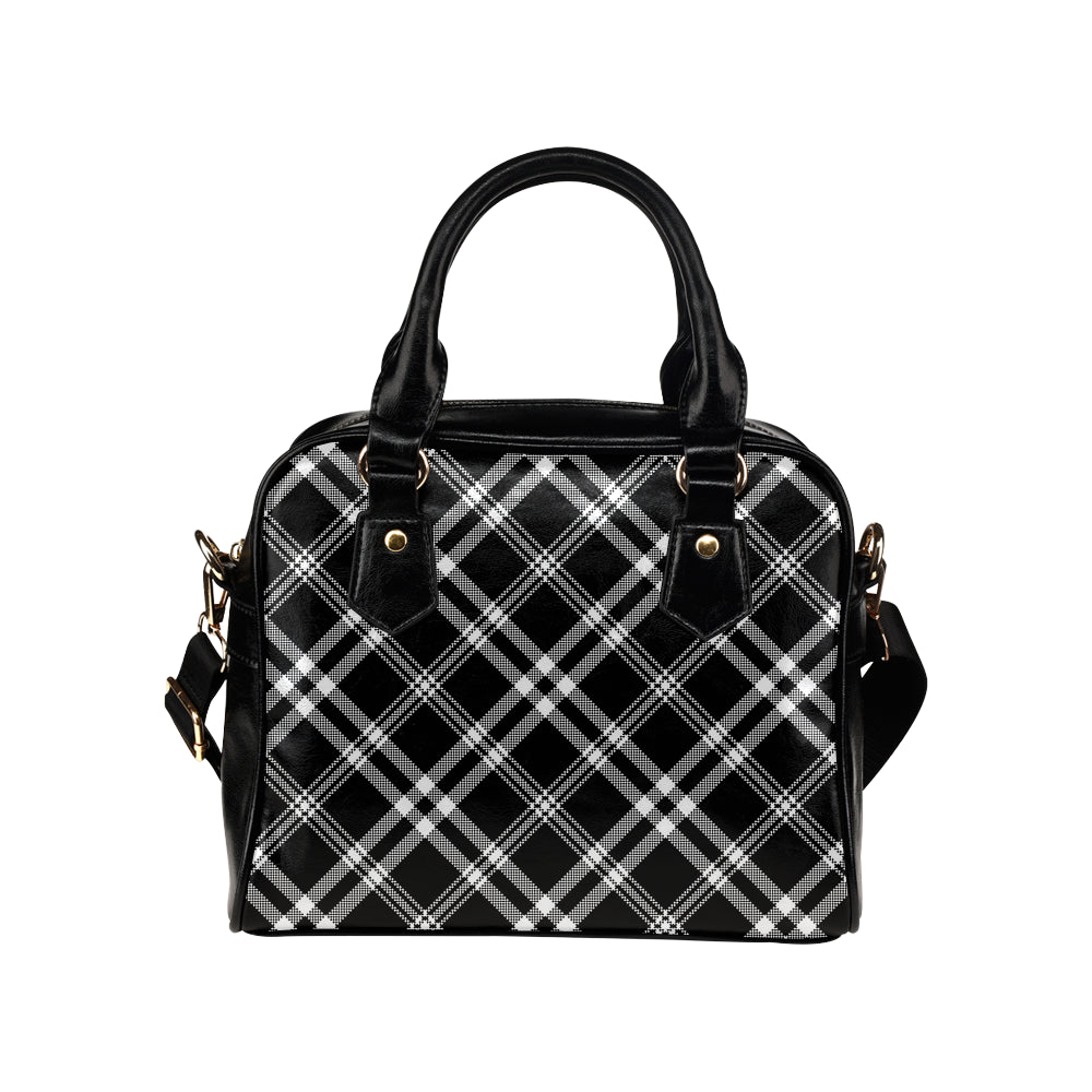 Madras Pattern Print Design 03 Shoulder Handbag