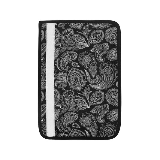 Paisley Pattern Print Design A04 Car Seat Belt Cover