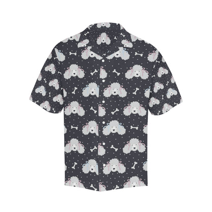 Poodle Pattern Print Design A03 Men's Hawaiian Shirt