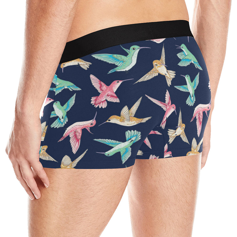 Hummingbird Cute Pattern Print Design 01 Men's Boxer Briefs
