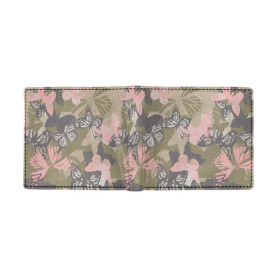 Butterfly camouflage Men's ID Card Wallet